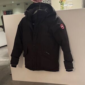 Canada Goose Kids Black Puffer Jacket